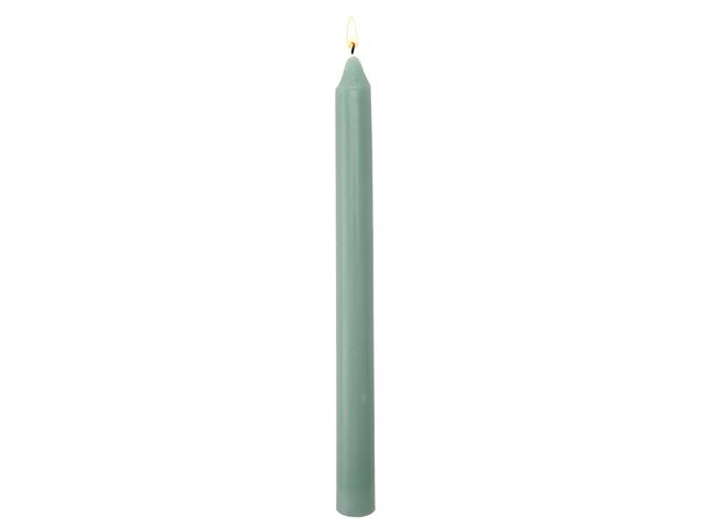 10" UNSCENTED COLUMN (GREEN) (12/DISP)